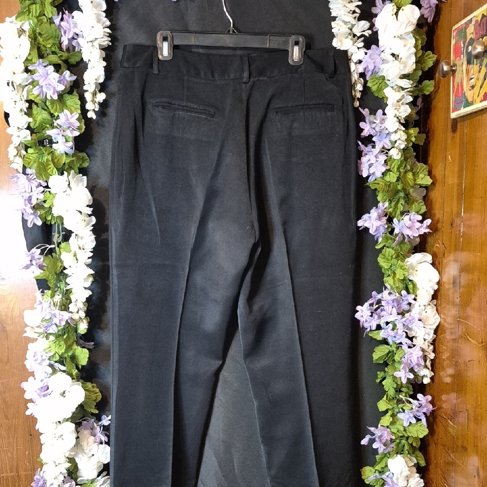 Multiples Black Dress Pants with Branded Waist Tag - Picture 3 of 3